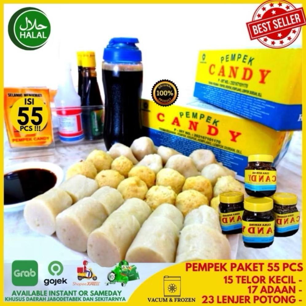 Pempek CANDY PEMPEK Palembang Asli VACUM FROZEN