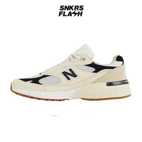 Sepatu Sneakers Pria NEW BALANCE 993 MADE IN USA SEA SALT BLACK - U993WS