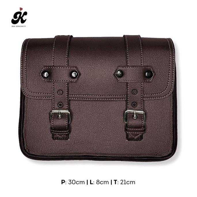 FREE ONGKIR SIDEBAG TAS MOTOR TAA SAMPING TOURING KLASIK MOTOR CUSTOM