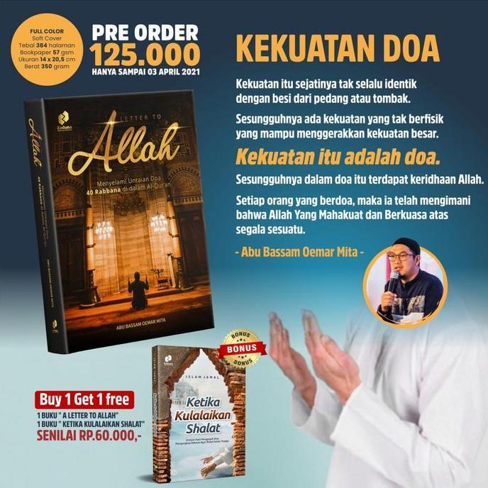 A Letter To Allah - Menyelami Untain Doa 40 Robbana di Dalam Al-Quran