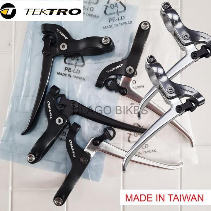 brake lever TEKTRO FL750 jadul vintage chrome ori TAIWAN vbrake ubrake