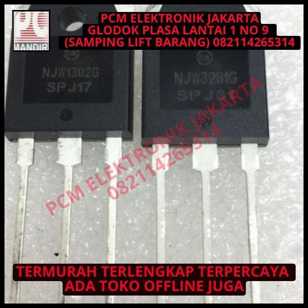 GRATIS ONGKIR TRANSISTOR TR POWER AMPLIFIER NJW 1302G+NJW 3281G NJW 1302 NJW 3281 G 
