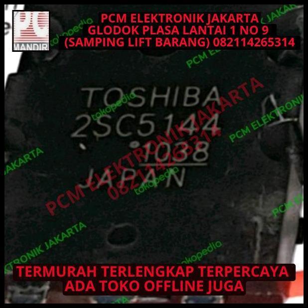TERBARU TRANSISTOR TR MOSFET MOS N FET IGBT 2SC5144 C5144 2SC C 5144 TOSHIBA 