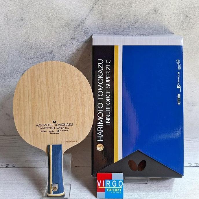 Butterfly Harimoto innerforce super ZLC 100% kayu bat bet pingpong