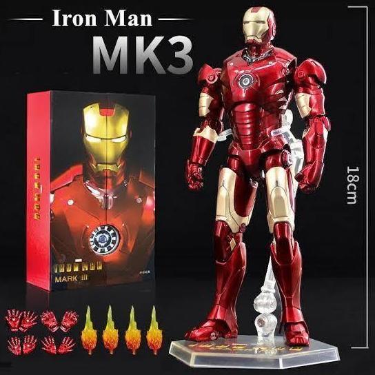 ZD TOYS MARVEL IRON MAN MARK 3 ORIGINAL ACTION FIGURE