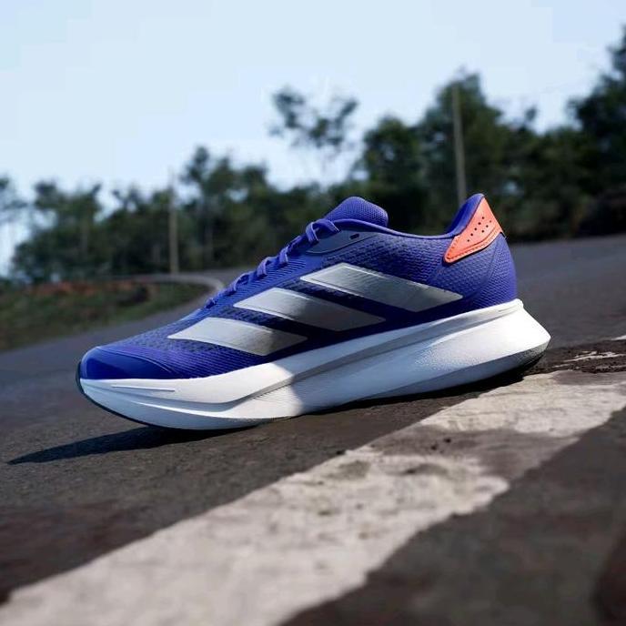 Sepatu Lari Pria Duramo SL 2 M Running Shoes Lucid Blue Zero Metalic Impact Orange IH8214
