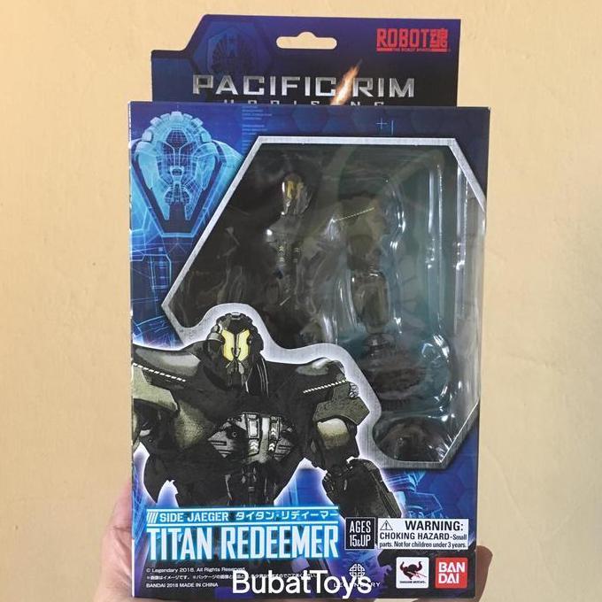 BANDAI PACIFIC RIM UPRISING JAEGER TITAN REDEEMER ORIGINAL ACTION FIGURE