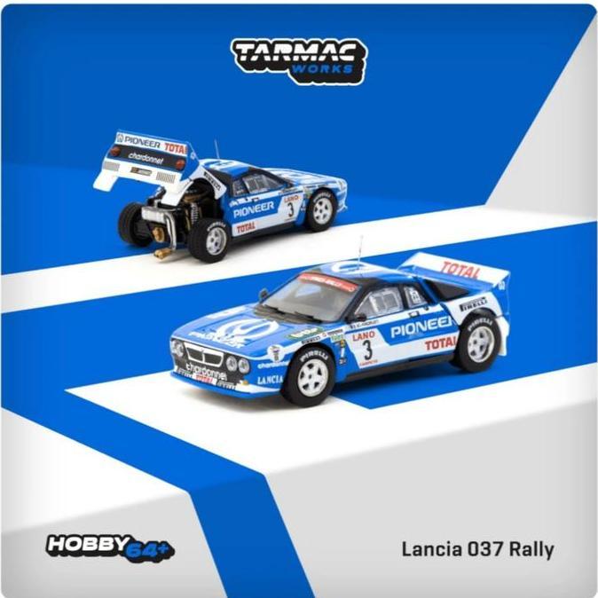 Tarmac Lancia 037 Rally Ypres 24 Hours Rally 1983 J.C. Andruet / F. Sappey