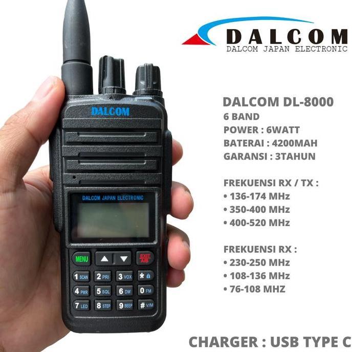 HT DALCOM JAPAN DL-8000 DUAL BAND