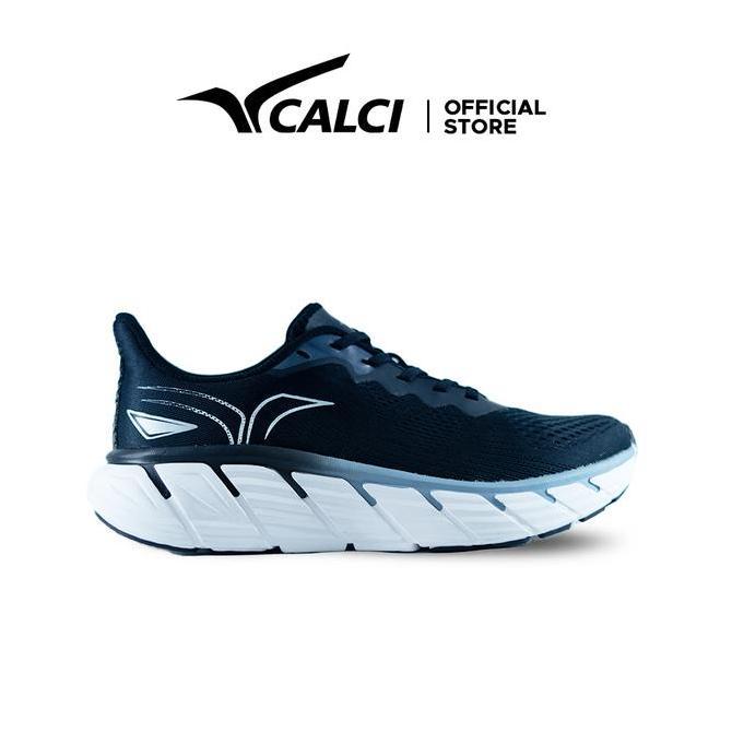 CALCI Sepatu Lari / Running Shoes Audacity Blast - Black/White