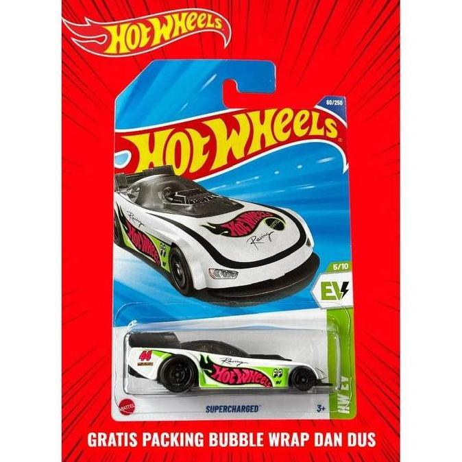 Hot Wheels Supercharged Putih Lot H 2025 Diecast