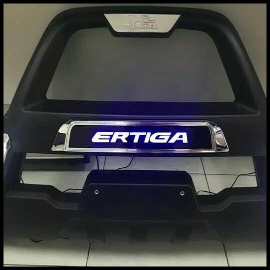 GRATIS ONGKIR TANDUK DEPAN BUMPER DEPAN ERTIGA 2018 MODEL HUMMER WITH LAMPU LED 