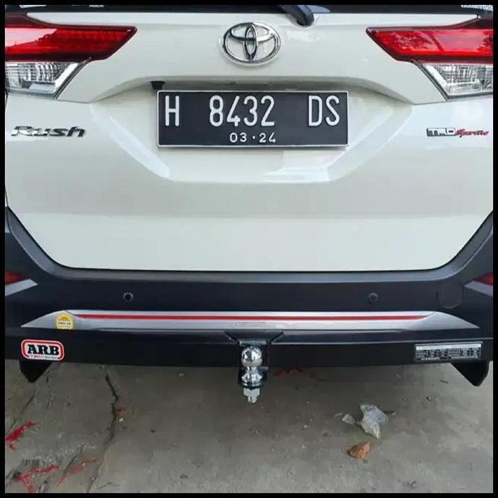 DISKON BUMPER GUARD BELAKANG MOBIL TOYOTA ALL NEW RUSH ALL NEW TERIOS ARB
