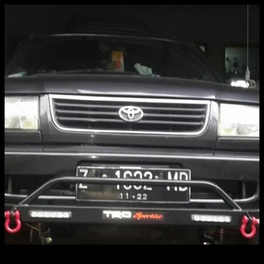 GRATIS ONGKIR BUMPER GUARD DEPAN MOBIL KIJANG KAPSUL/KIJANG NEW/ KIJANG 2000 