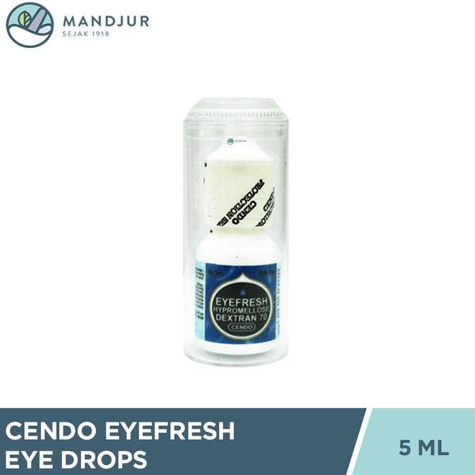 Cendo Eyefresh Eye Drop 5 mL - Obat Tetes Steril Mata Kering