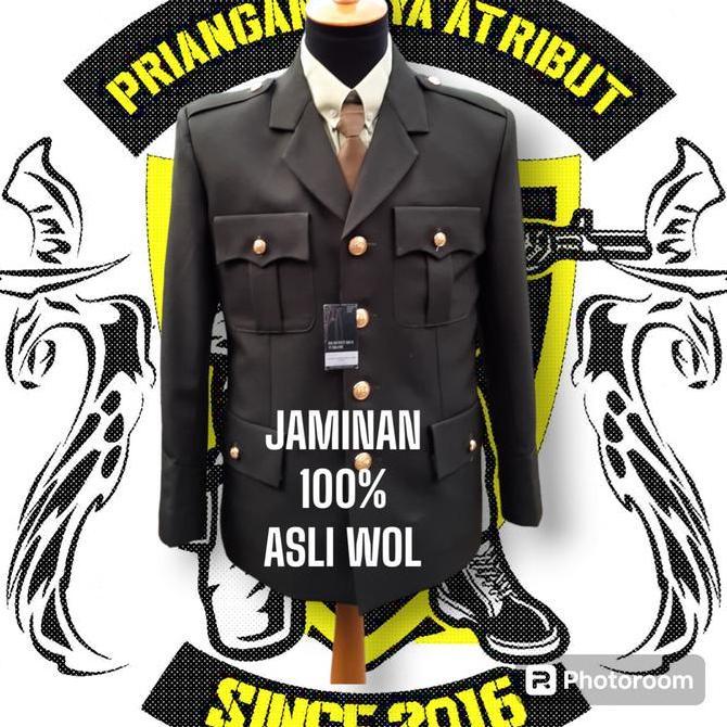 Jas pdu 1 TNI AD / pakaian dinas upacara 1 tni ad wol