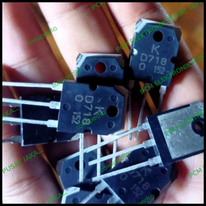 TERMURAH TRANSISTOR TR ORIGINAL D718 D 718 2SD718 2SD 718 ASLI KEC ORI ORIGINAL 