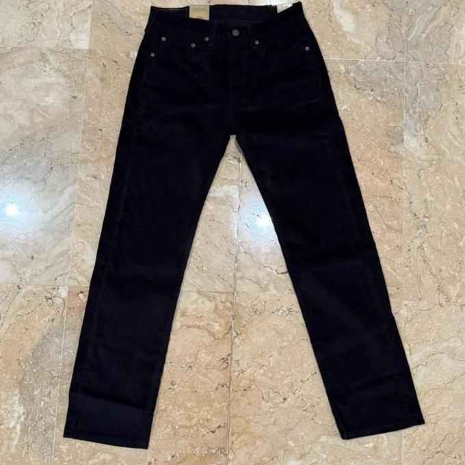 Levis 505 Reguler Fit Black Corduroy 505-1396 ANG
