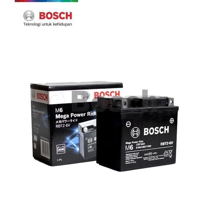 Aki Motor Bosch MF AGM RBTZ-6V