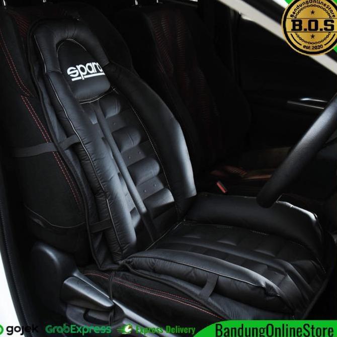 original Sparco Alas Jok Mobil Sporty UNIVERSAL - Hitam