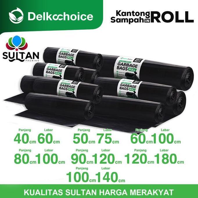 Bersih- Kantong Plastik Sampah In Roll Premium Delkochoice