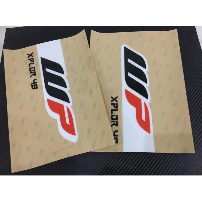 WP XPLOR Sticker Pelindung Shock Depan Usd . Fork Motocross