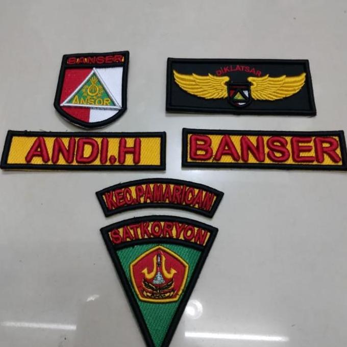 Atribut banser timbul 01