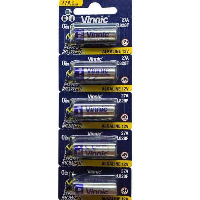 Homefix- ( 1 Lembar ) Batre Remot Mobil Super Alkaline Vinnic 27A  A27 27 Original  L 828 F
