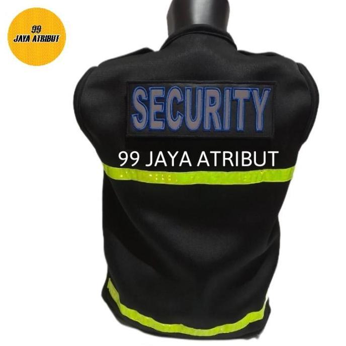 Rompi security tebal rompi security hitam rompi security terbaru
