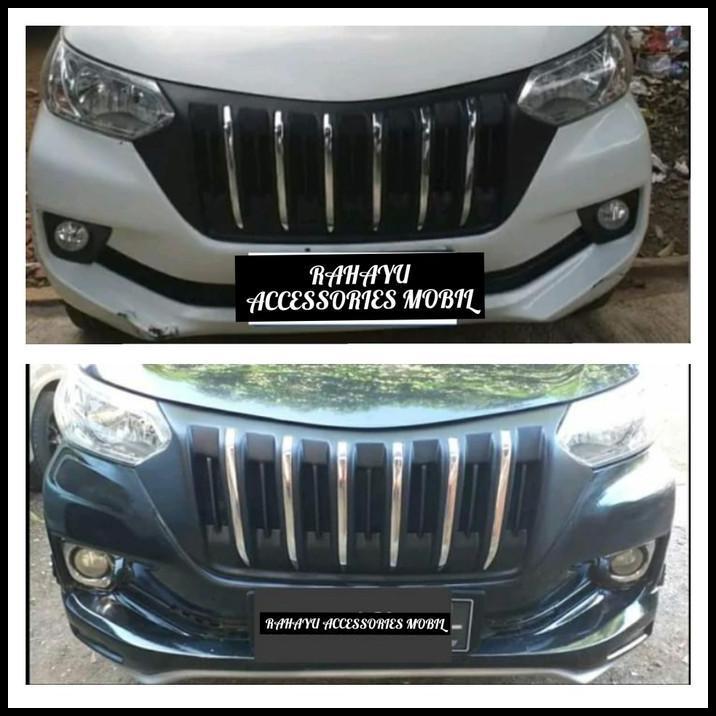 DISKON GRILL DEPAN MOBIL GRAND ALL NEW AVANZA / ALL NEW XENIA 2016 - 2019 BAHAN PLASTIK ABS 