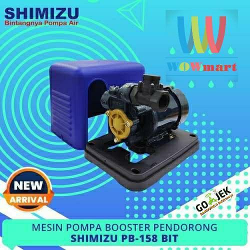 Pompa Dorong Shimizu Pb 158 Bit Booster Otomatis Water Heater Kran Dll Original Dan Terpercaya