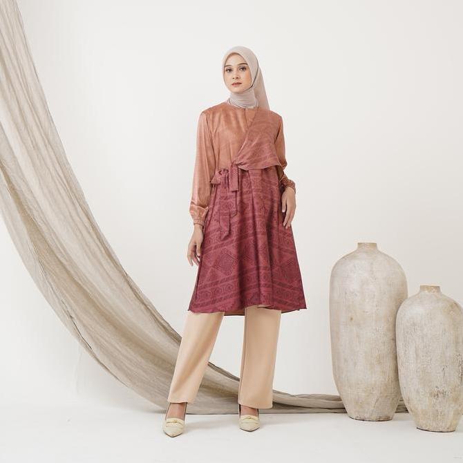 Busananew- Tami Tunik Premium Silk Denosa