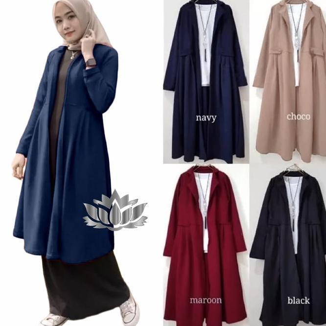 Vgn Cardy Wanita Vika Fashion Wanita Pakaian Wanita Open Cod Outer Wanita Cardy Wanita