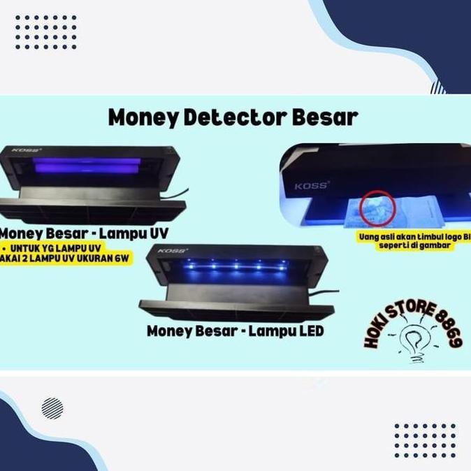 Troniktik- Money Detector Alat Pendeteksi Uang / Money Detector Deteksi Uang