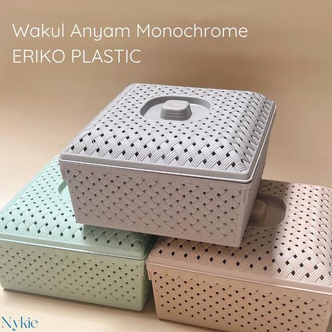 Wakul Anyam / Wadah Hajatan Plastik Monochrome ERIKO PLASTIC