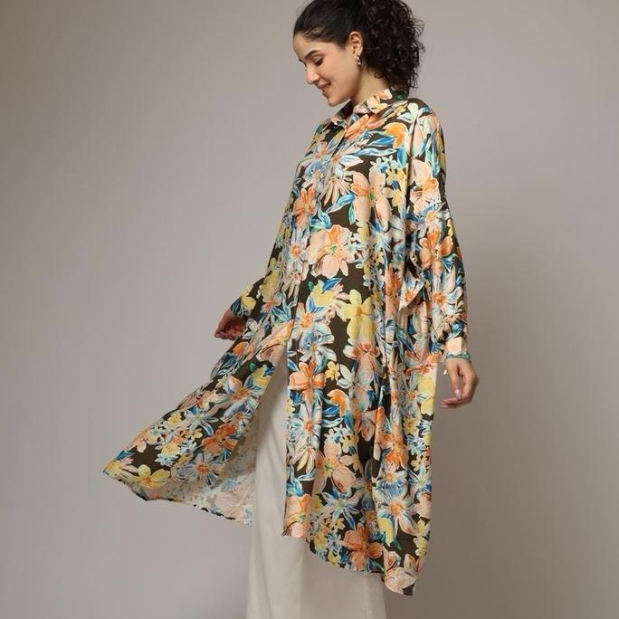 Xyxy- Okedashop - Karyl Long Tunic - Long Tunik Wanita Korean Style