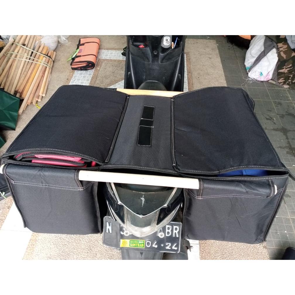 DISKON` TSK Tas Motor KECIL Tas Kurir Tas Bagasi Tas Pos Tas Bronjong Tas Barang Sadle Bag