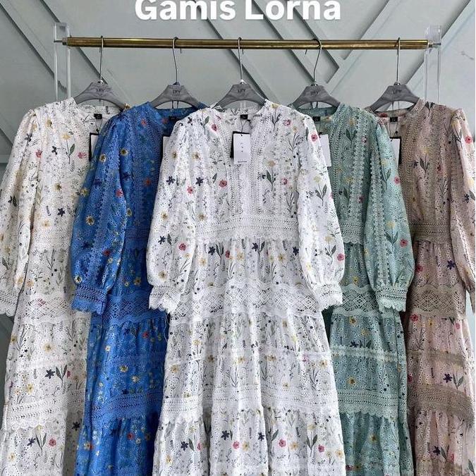 Xyxy- Dress Katun Bordir Limited  Lfy