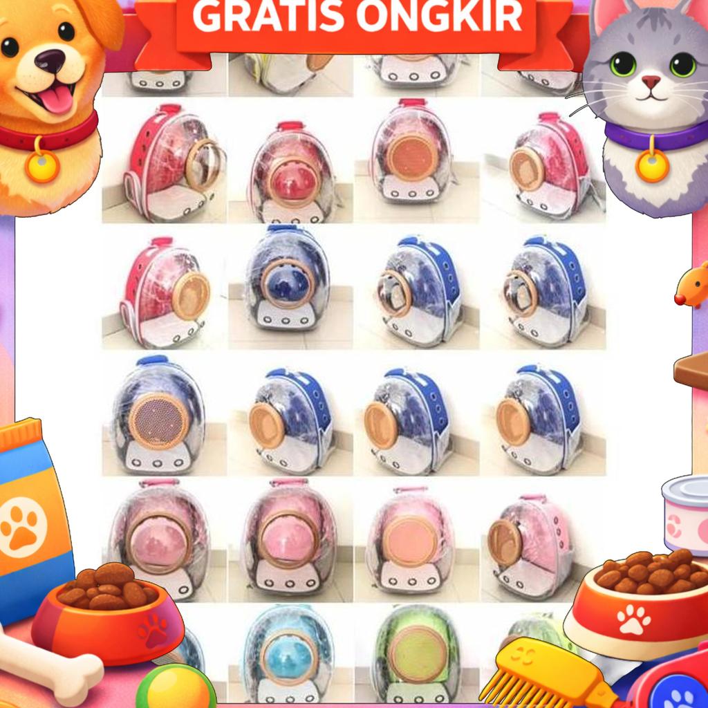 Tas Kucing / Tas Astronot Tas Travel Kucing Anjing Mini / Canel Box