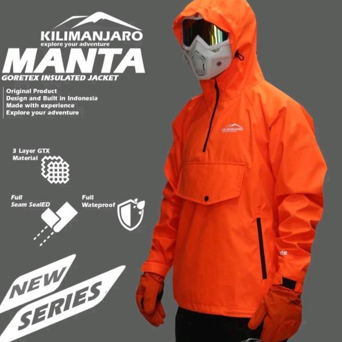 BEBAS ONGKIR - Jaket Goretex Kilimanjaro Manta 3 Layer Waterproof - Jaket Goretex Kilimanjaro