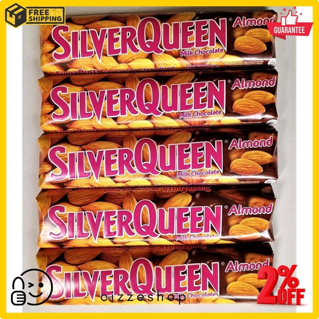 Silverqueen Chunky Bar 33Gr/ Silverqueen Almond/ Silverqueen Fruit And Nut/ Silverqueen Crispy/Cokla