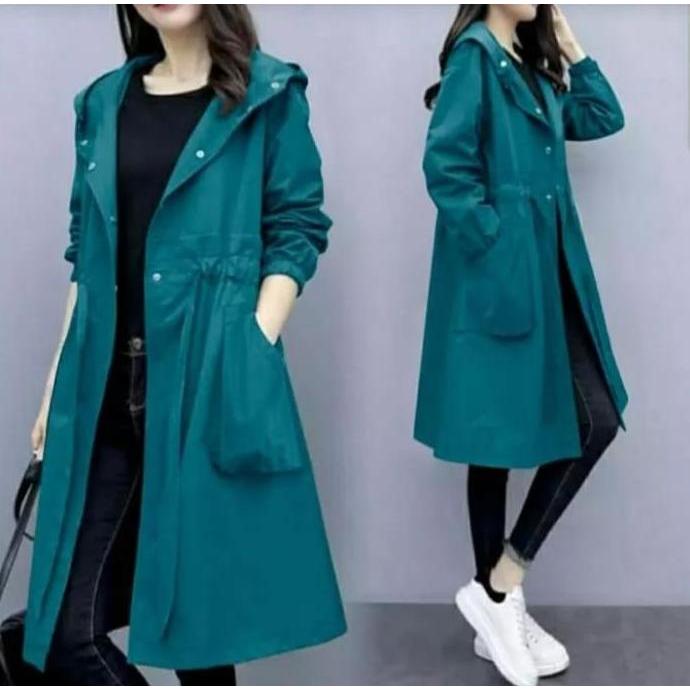 Promo Bulan Ini Coat Kyori Hoodie / Cardigan Wanita Kekinian / Atasan Wanita Terbaru