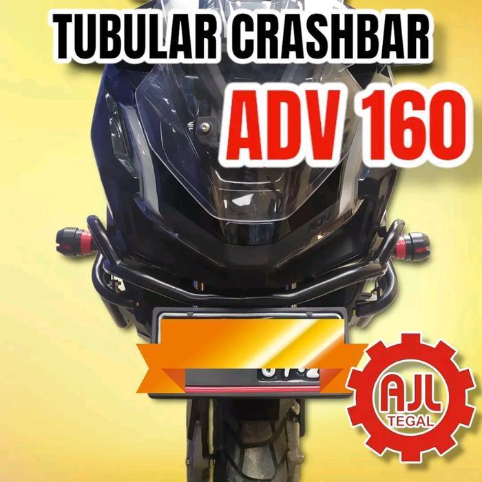 Tubular Adv 160 Crashbar Crasbar Adv160 Full Body Motorcycle Original Dan Terpercaya