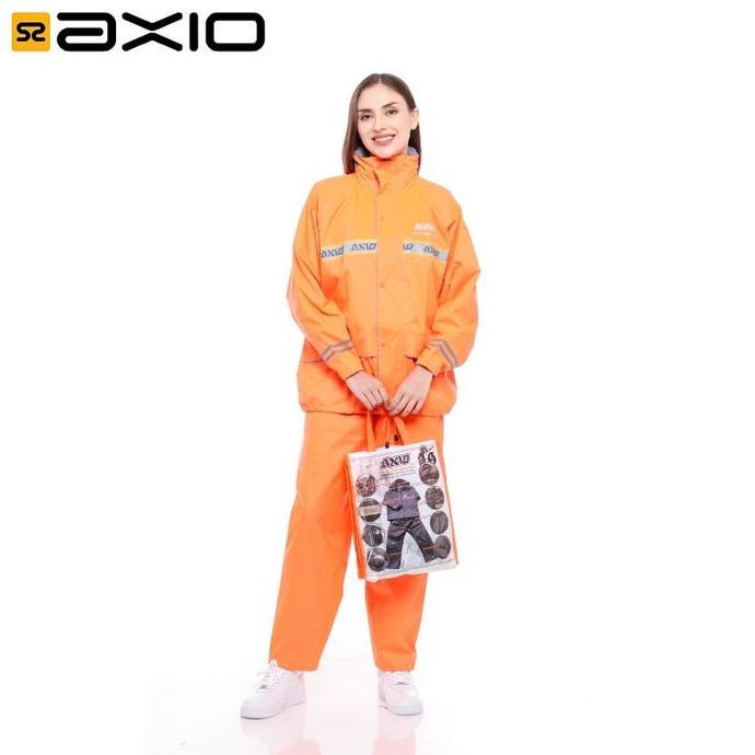 Axio Jas Hujan Waterproof Orange Europe