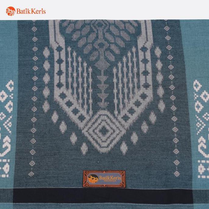 Batik Keris Sarung Dewasa Tenun Motif  Gold Balian E + Box - Tosca (TERBAIK) (TERBARU) (TERMURAH)