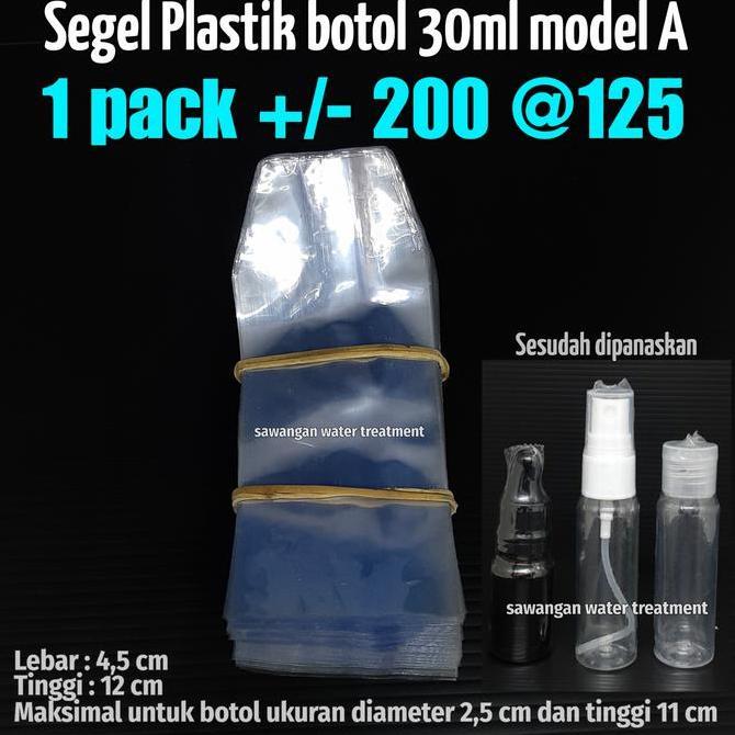 Storage- Segel Plastik Botol 30 Ml Model A / Segel Plastik Model A Botol Pipet