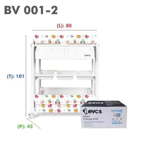Bevos Baby Bath change table Tafel changing baby 2in1