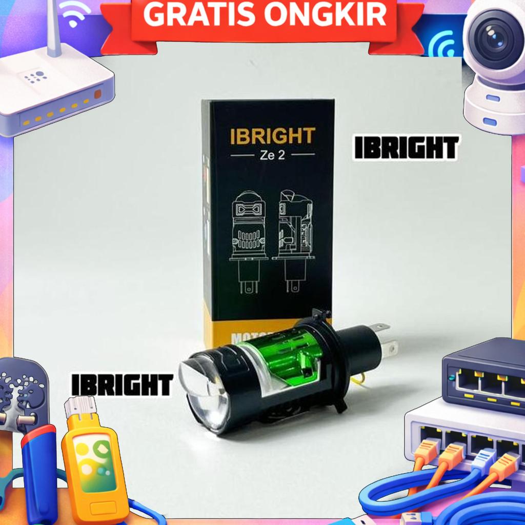 Ibright Ze 2 - Lampu Utama H4 Led