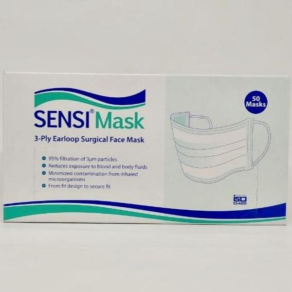 Sensi Earloop / Masker earloop isi 50pcs
