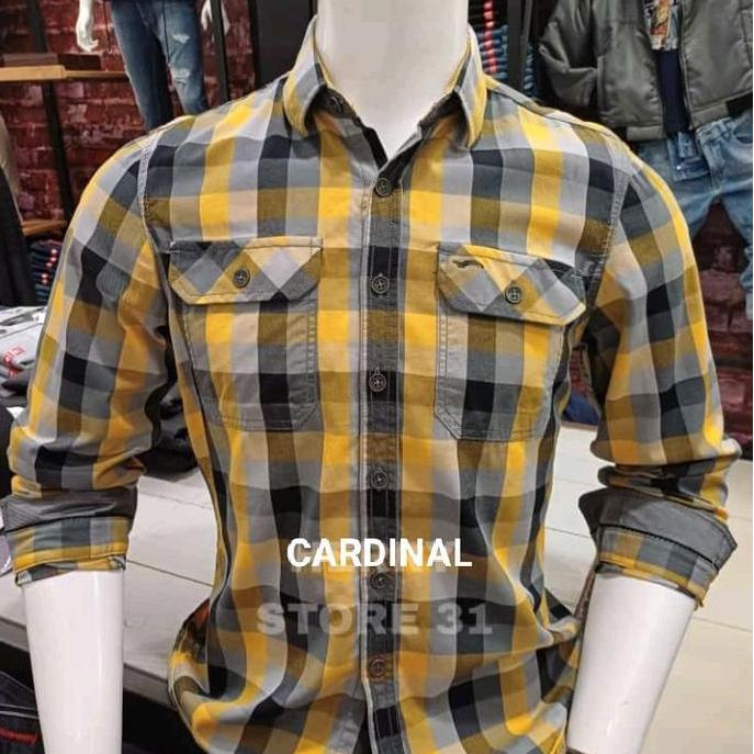 CARDINAL JEANS ORI KEMEJA PRIA TERBARU TERLARIS BISA COD Baju murah
